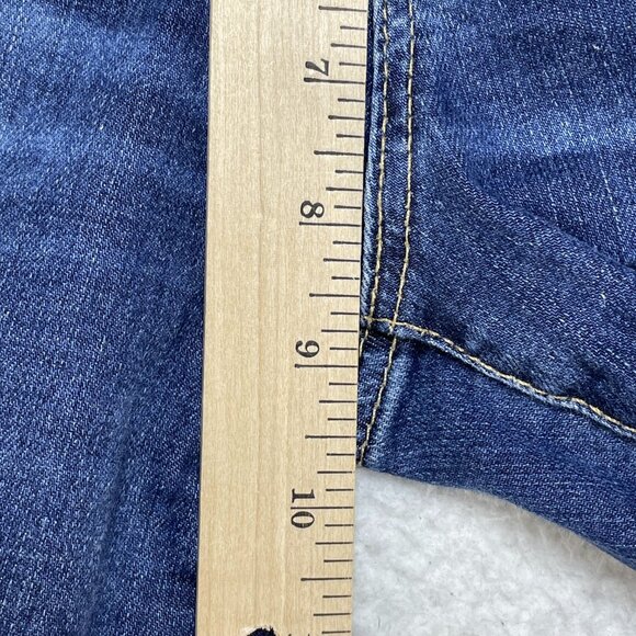 AG Adriano Goldschmied Womens 31R The Stilt Cigarette Straight Blue Jeans 25x26 - Picture 9 of 13